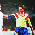 Cu Anghel Iordănescu pe bancă, România trecea de Argentina, echipă care nu-l avea pe Diego Maradon