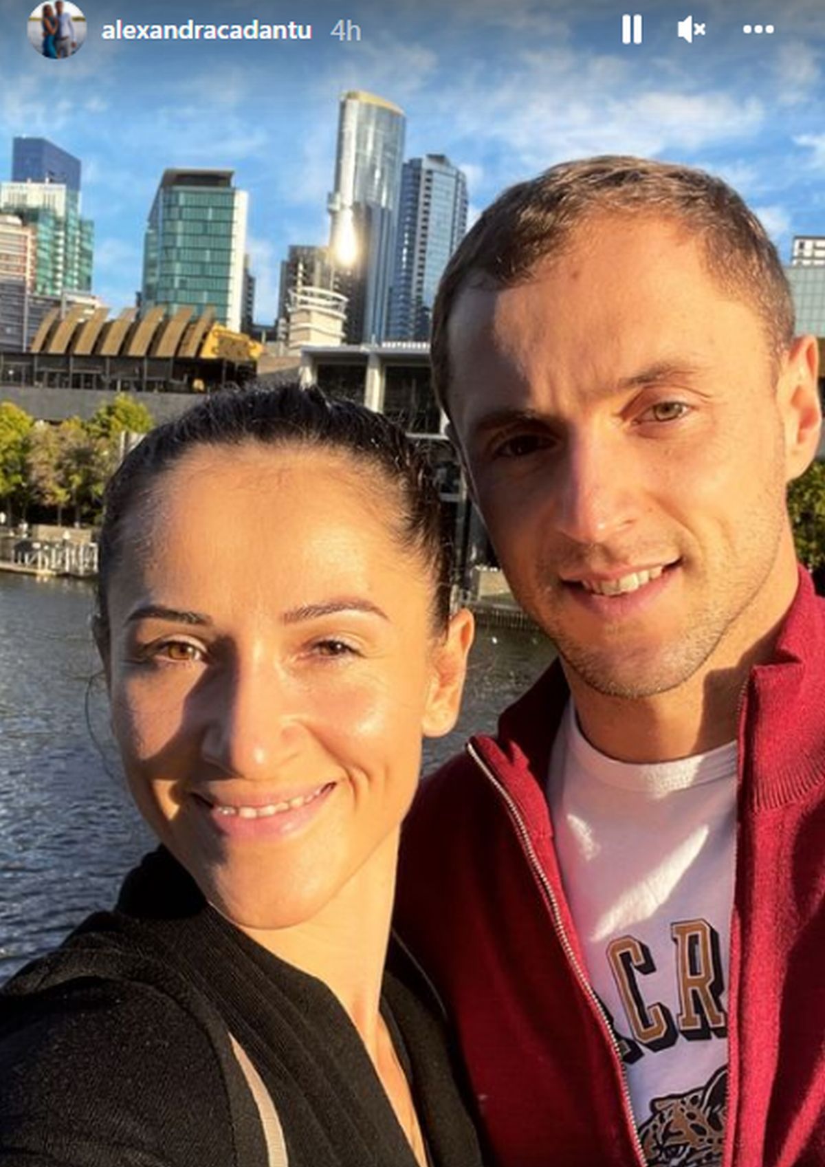 Uladzimir Ignatik, soțul bielorus al Alexandrei Cadanțu