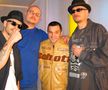 Leonard Doroftei, alături de componenții trupei B.U.G. Mafia