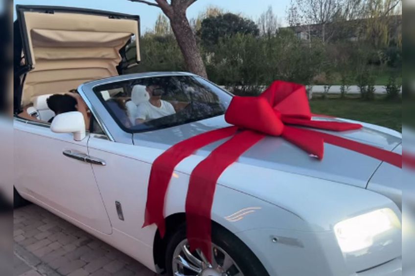 Mașina primită de Cristiano Ronaldo de la Georgina Rodriguez
