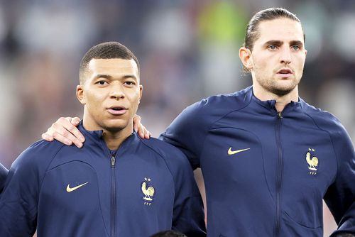 Kylian Mbappe și Adrien Rabiot // foto: Guliver/gettyimages