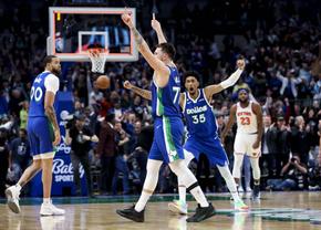 Luka Doncic, prestație fabuloasă în Dallas - New York! E primul jucător din istoria NBA care reușește asta