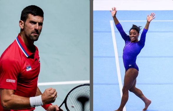 Novak Djokovic și Simone Biles au fost declarați „campionii campionilor” în 2023 de către prestigiosul ziar francez L’Equipe