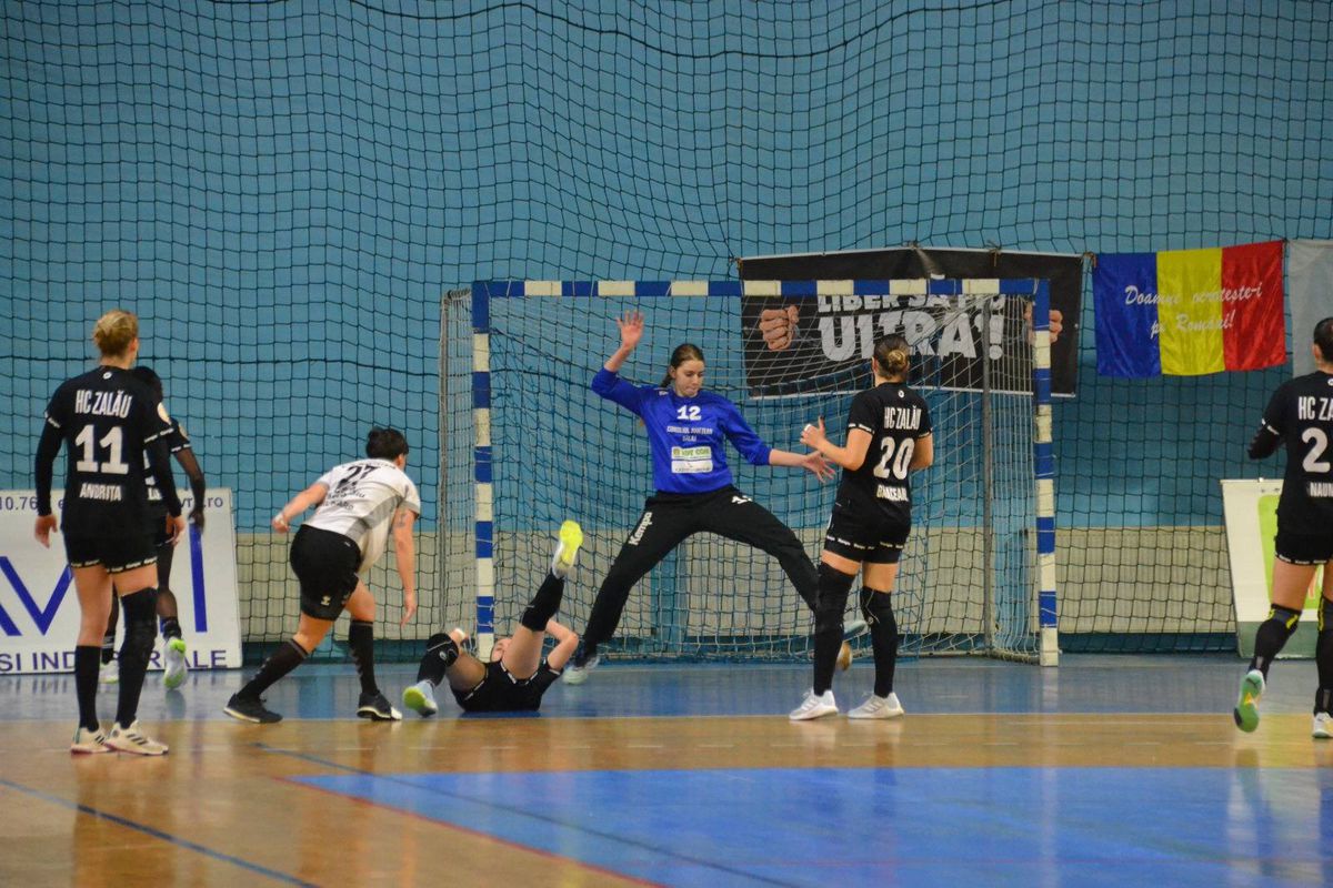Serie rară de rezultate în „Liga Florilor” » Ce s-a întâmplat în HC Zalău - CSM Târgu Jiu