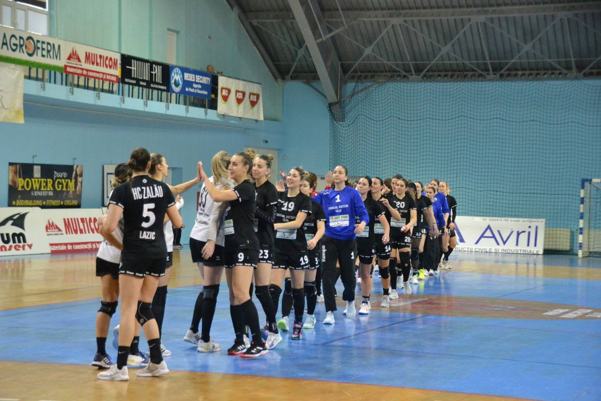 Serie rară de rezultate în „Liga Florilor” » Ce s-a întâmplat în HC Zalău - CSM Târgu Jiu