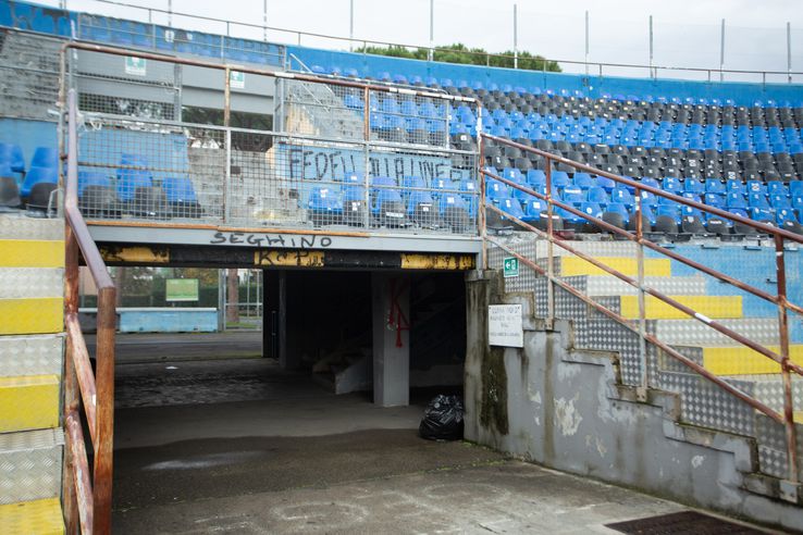 Imagini de la stadionul din Pisa FOTO: Ionuţ Iordache (GSP)