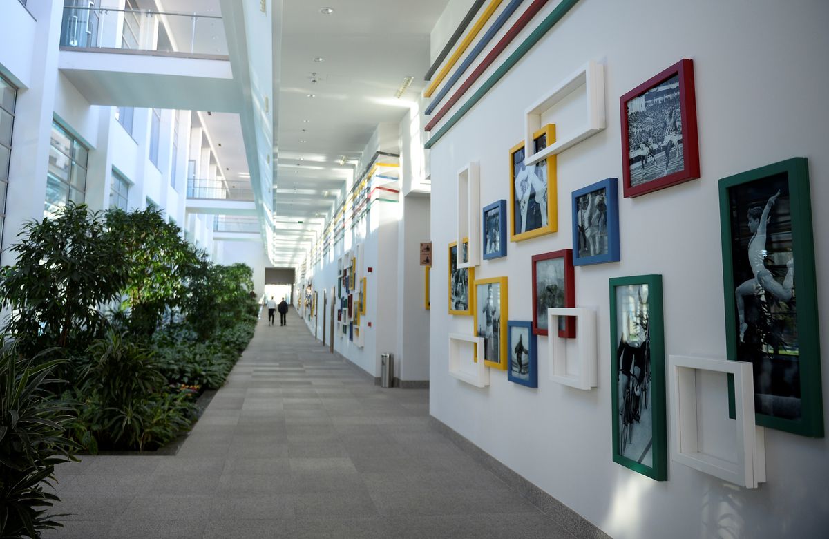 Gloria Sports Arena, doar antrenamente