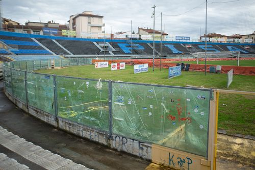 Stadionul din Pisa se află într-o stare deplorabilă FOTO: Ionuţ Iordache (GSP)