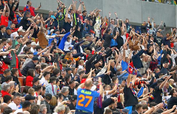 Topul echipelor din Superliga cu peste 100.000 de spectatori „acasă” în 2024 » Diferență uriașă la vârf