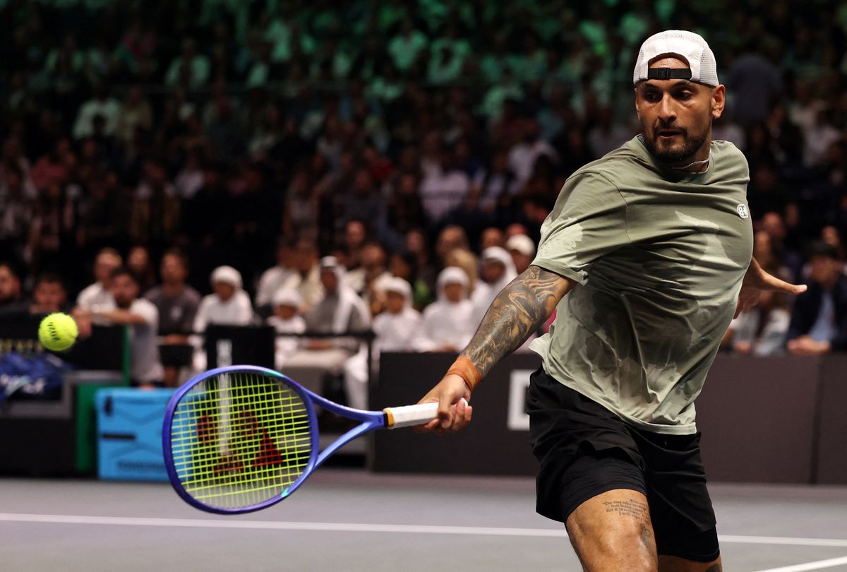 Ciocnirea Sabalenka - Kyrgios, prima „Bătălie a sexelor” din acest secol, tranșată în 77 de minute » Aryna, intrare de zile mari: „Pregătisem altceva”