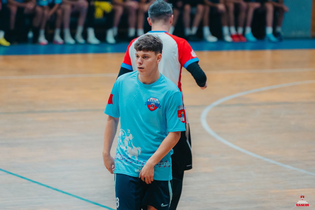 Louis Munteanu, la al doilea meci demonstrativ la CSM Vaslui / foto: Facebook