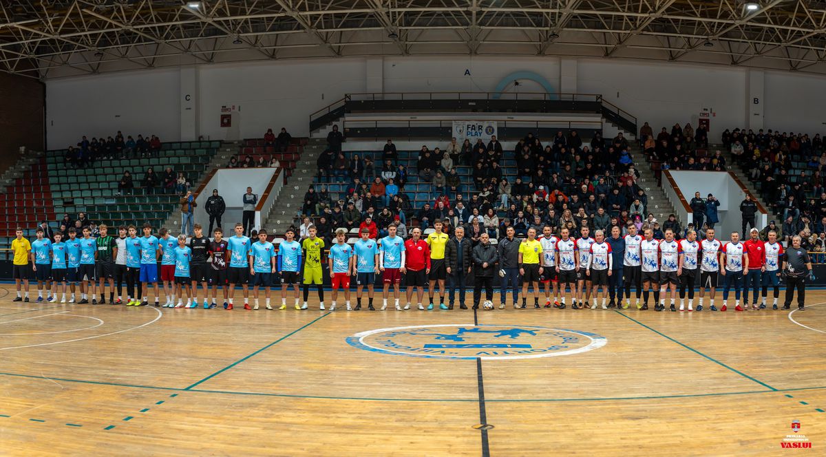 Louis Munteanu, la al doilea meci demonstrativ la CSM Vaslui / foto: Facebook