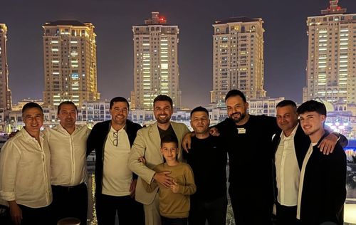 FOTO „Coșmar” pentru roș-albaștri, erou pentru „câini”! Adrian Mutu s-a întâlnit cu el la Doha: „O zi frumoasă”
