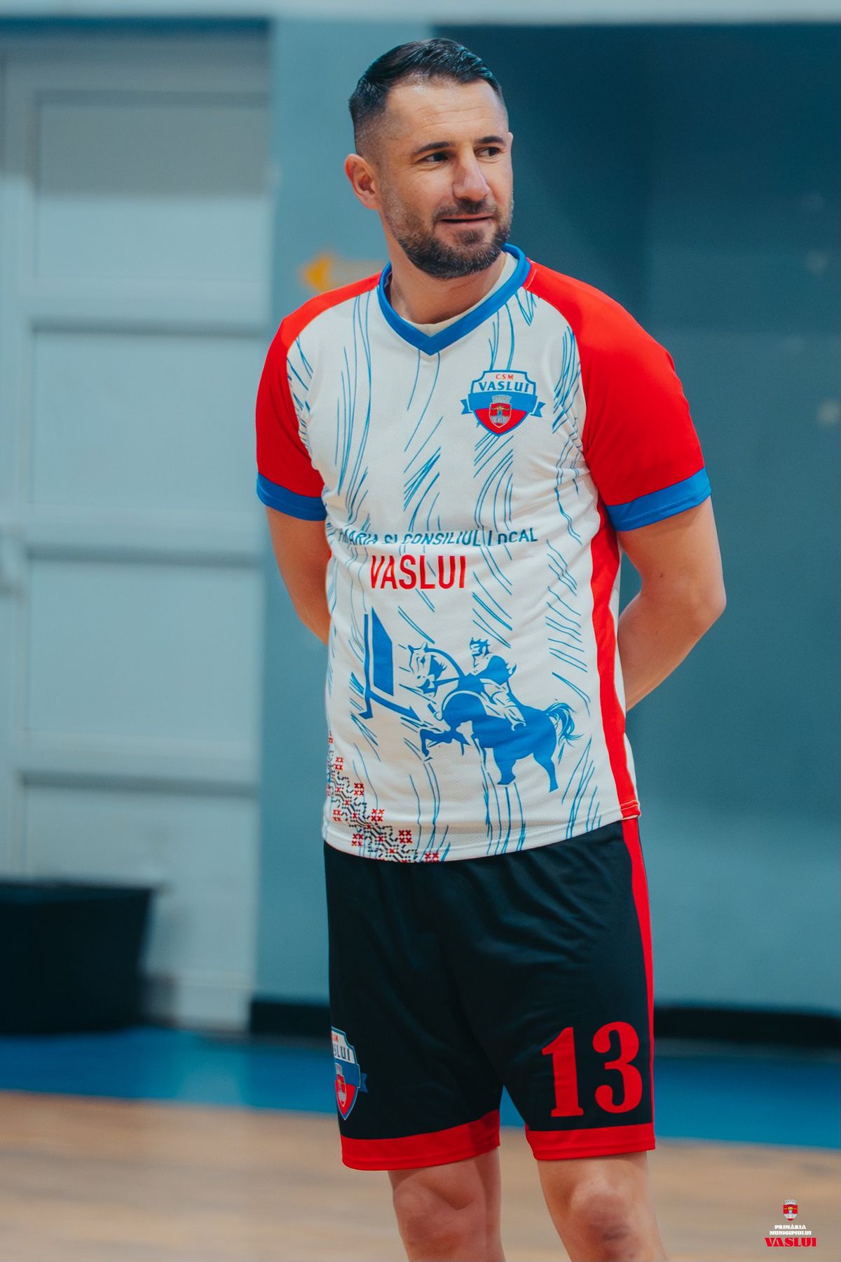 Louis Munteanu, la al doilea meci demonstrativ la CSM Vaslui / foto: Facebook