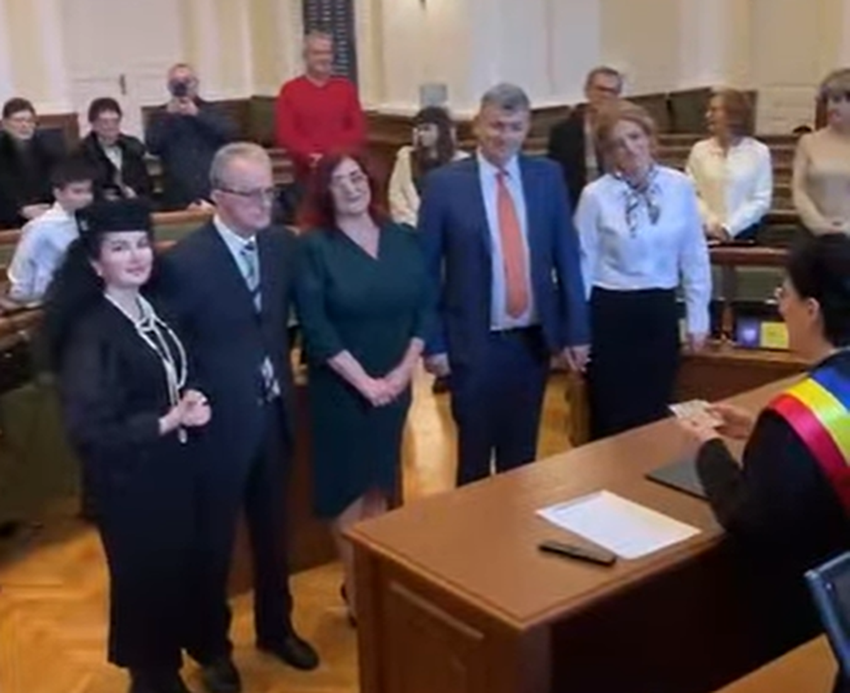 Marele Cristian Gațu s-a recăsătorit la 80 de ani » Imagini de la eveniment