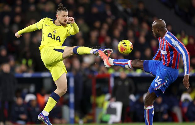 S-a întors Radu Drăgușin! Cum s-a descurcat în Crystal Palace - Tottenham, prima apariție oficială după 332 de zile