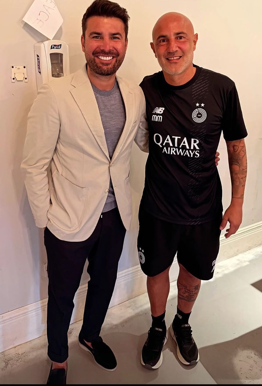 „Coșmar” pentru roș-albaștri, erou pentru „câini”! Adrian Mutu s-a întâlnit cu el la Doha: „O zi frumoasă”