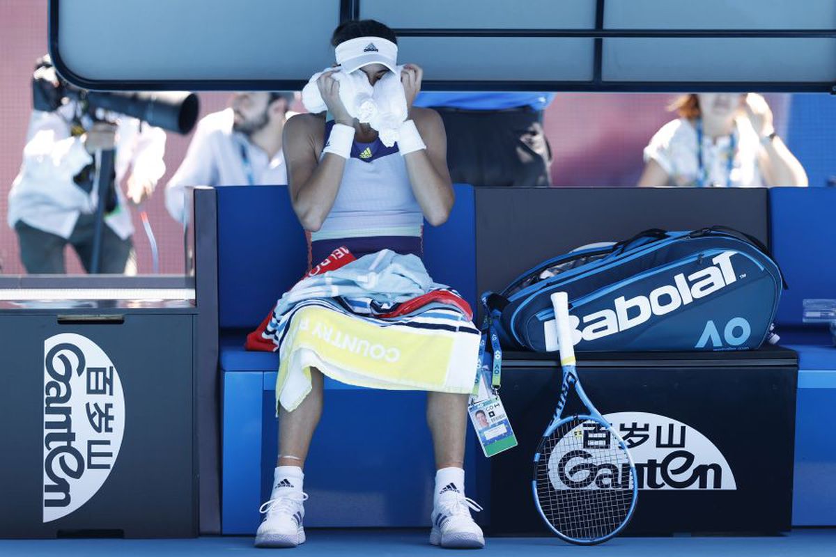 VIDEO » Garbine Muguruza e gata de meciul cu Simona Halep: „Sunt încântată să lupt din nou cu ea”