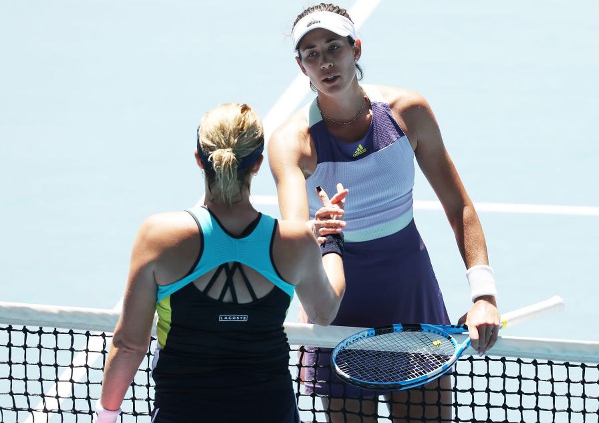 VIDEO » Garbine Muguruza e gata de meciul cu Simona Halep: „Sunt încântată să lupt din nou cu ea”