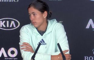 VIDEO Garbine Muguruza a rămas mască după o întrebare la conferința de presă: „Comă? E cam dur!”