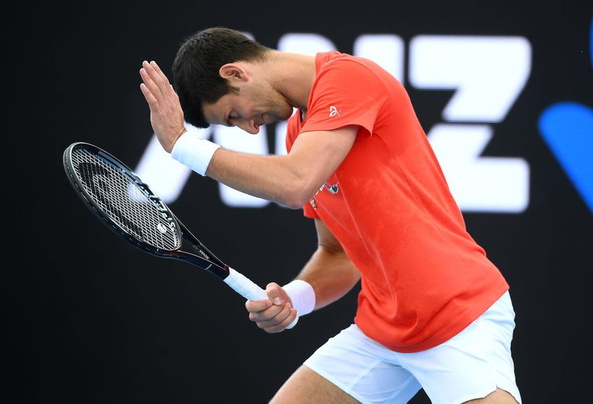 Novak Djokovic, la Adelaide / FOTO: Guliver/GettyImages