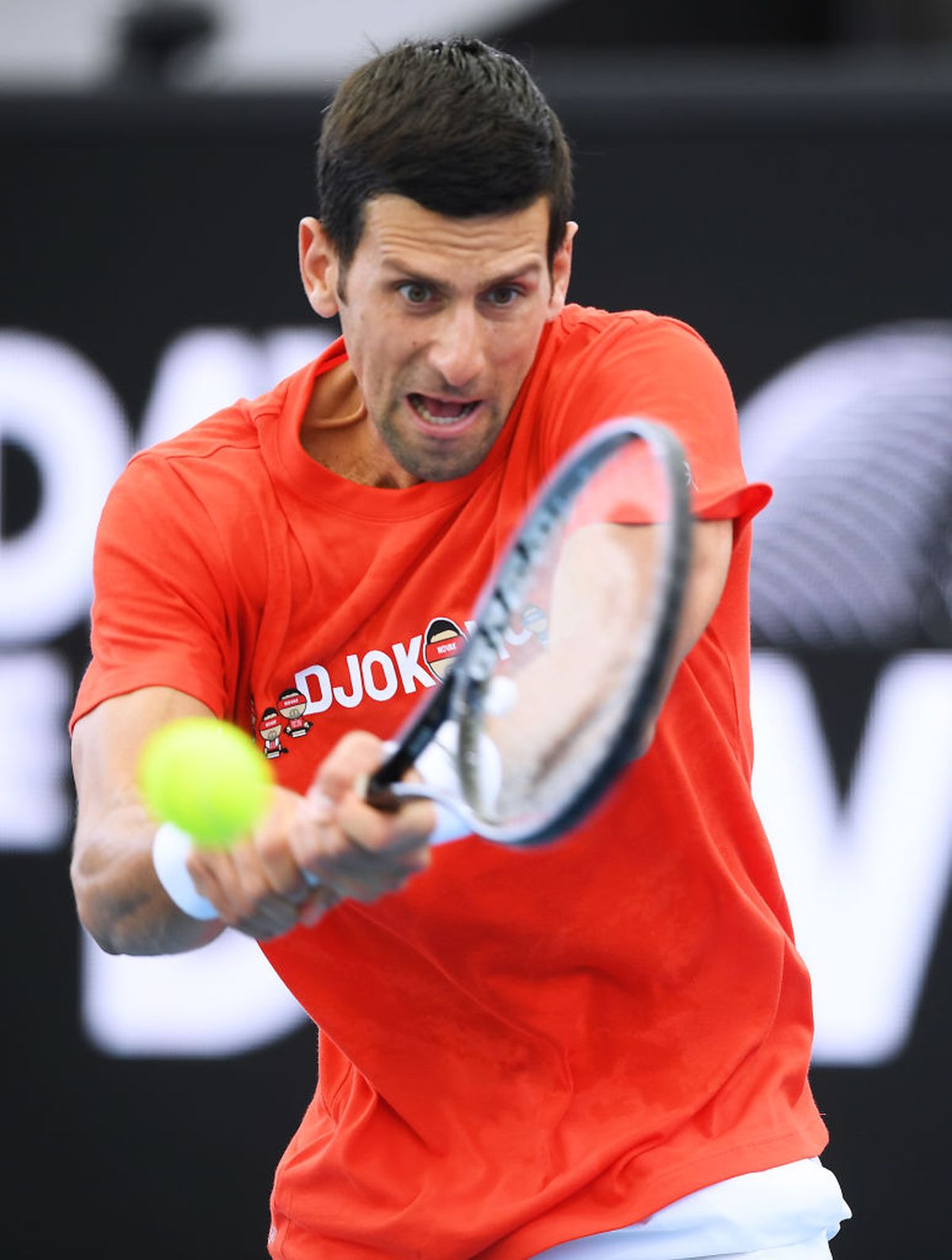 Cine-l mai înțelege pe Novak Djokovic? Moment bizar înainte de primul meci al anului pentru sârb
