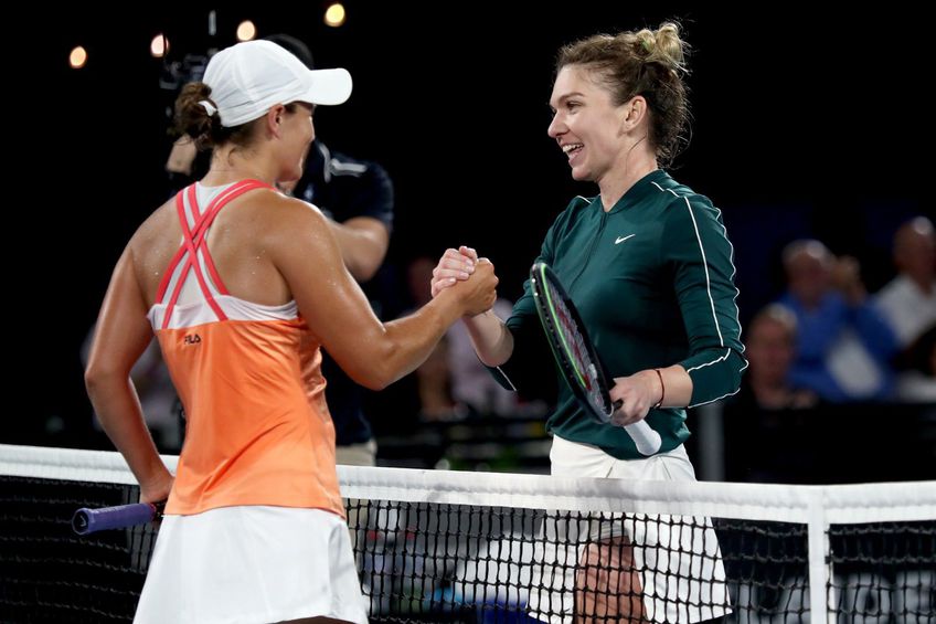 Simona Halep - Ashleigh Barty, 3-6, 6-1, 10-8, a fost primul meci pe care jucătoarea noastră l-a disputat în 2021, o bună oportunitate de antrenament pentru Australian Open.