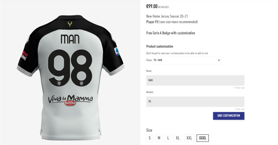 Parma a scos la vânzare tricouri cu Dennis Man! Cât costă + ce număr va avea românul