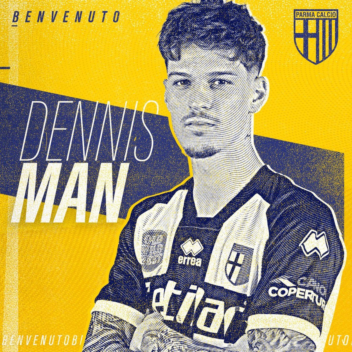 Dennis Man la Parma / FOTO: La Repubblica & Parma Facebook oficial