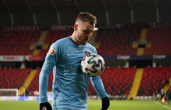 FOTO+VIDEO. Alex Maxim, gol în minutul 90+8 al meciului dintre Gaziantep și Galatasaray » Cât s-a terminat partida