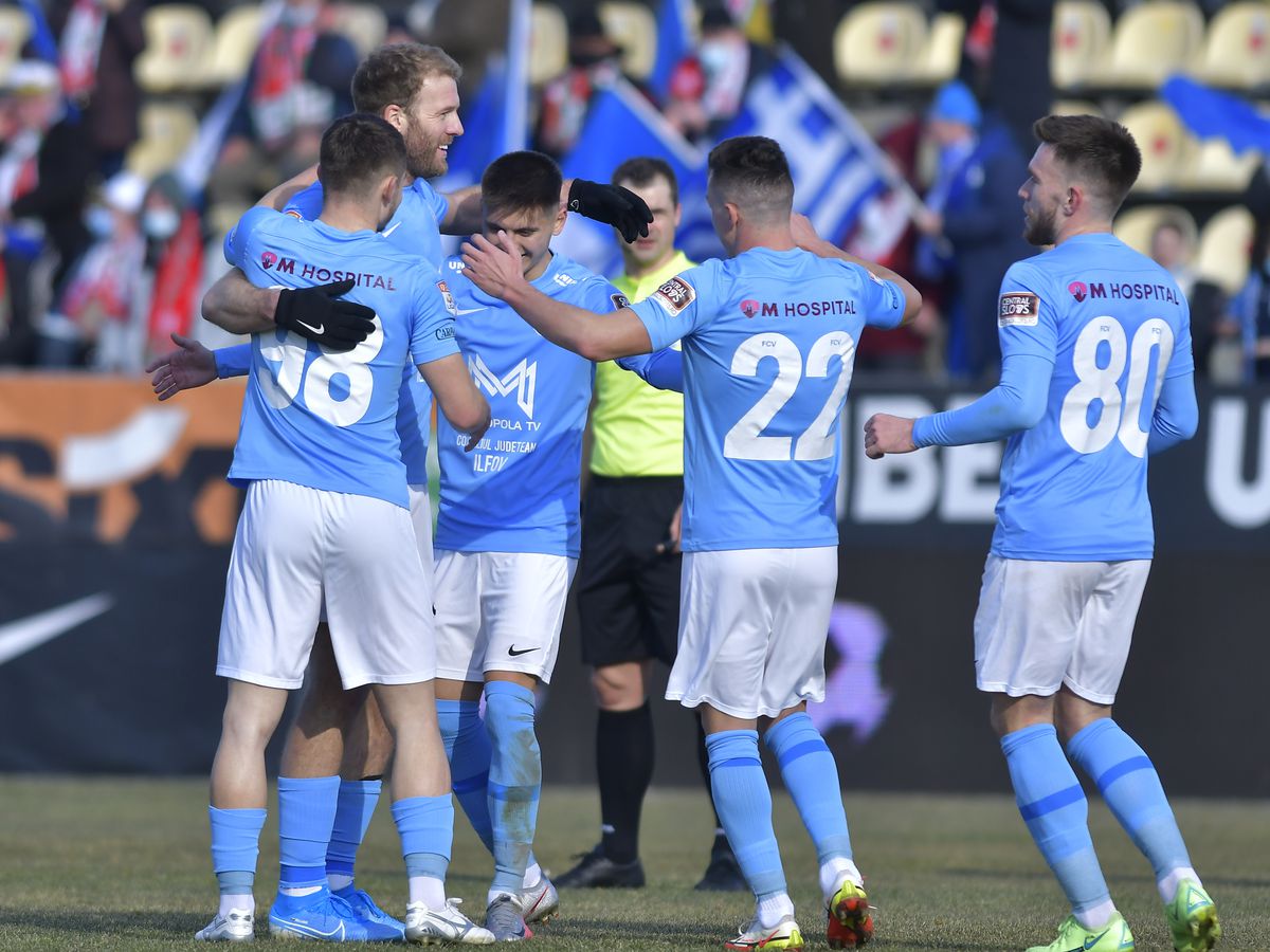 FC Voluntari - Gaz Metan 3-1 » Trupa lui Ciobotariu, tot mai aproape de play-off