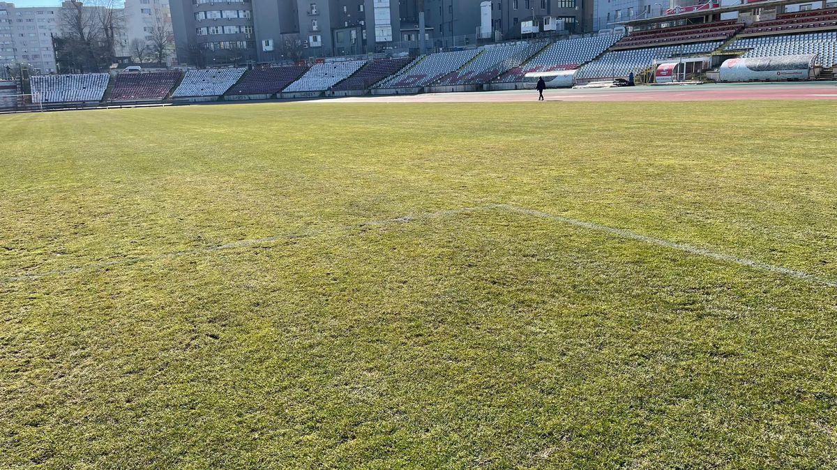 GSP a vizitat stadionul lui Dinamo cu o zi înainte de Derby de România » Cum arată gazonul
