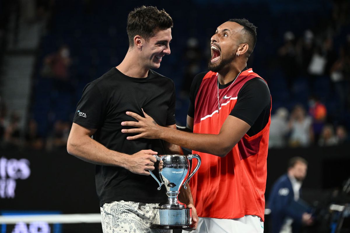 Nick Kyrgios și Costeen Hatzi, Australian Open