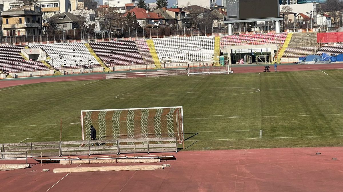 GSP a vizitat stadionul lui Dinamo cu o zi înainte de Derby de România » Cum arată gazonul