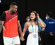 Nick Kyrgios nu a mai așteptat petrecerea din oraș și a oferit imagini incendiare chiar pe arena Rod Laver.  Rebelul tenisului australian s-a sărutat pasional cu noua lui parteneră, Costeen Hatzi,