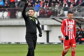 Cum a fost „premiat” Andrei Chivulete de CCA, după ce a oprit meciul Sepsi - FCU Craiova din cauza scandărilor xenofobe