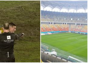 Așa da! Gazonul de pe Arena Națională arată impecabil, cu câteva ore înainte de FCSB - Farul