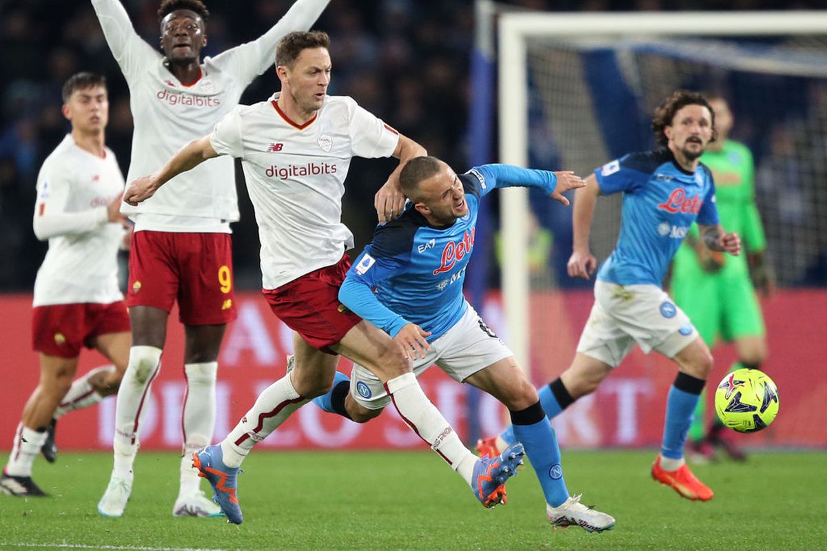 Napoli - AS Roma, derby în Serie A