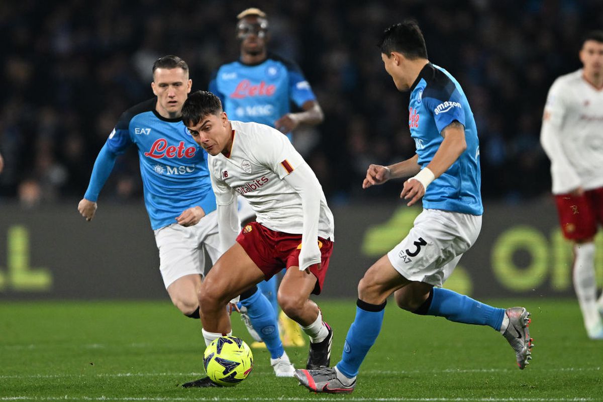 Napoli - AS Roma, derby în Serie A