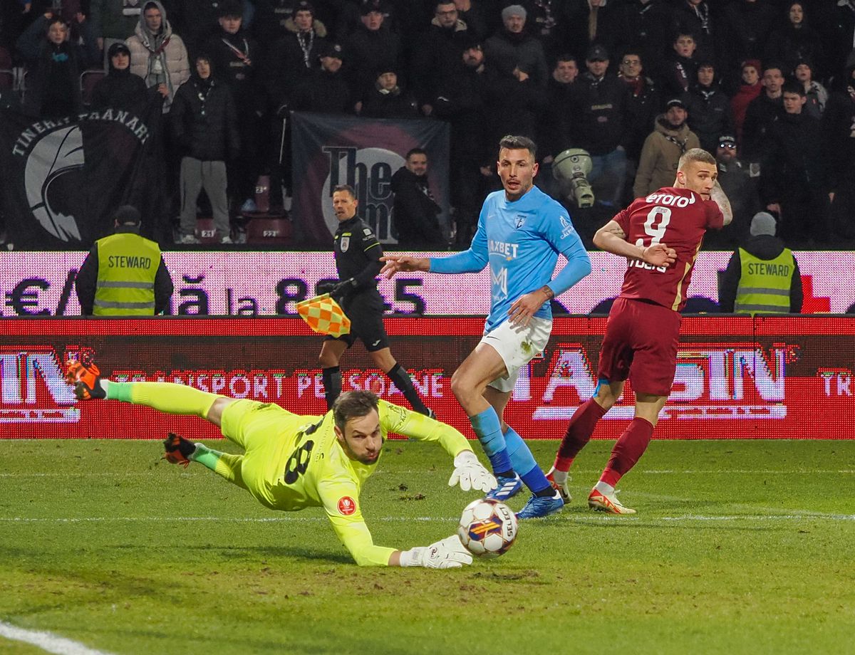 FOTO CFR Cluj - FC Voluntari 29.01.2024