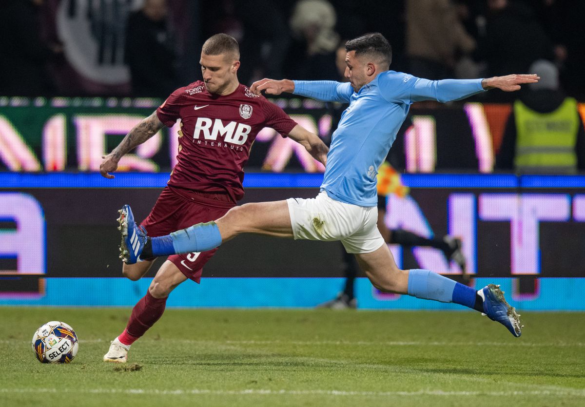 FOTO CFR Cluj - FC Voluntari 29.01.2024