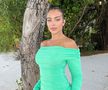 Georgina Rodriguez și-a sărbătorit ziua de naștere în Maldive. Foto: Instagram