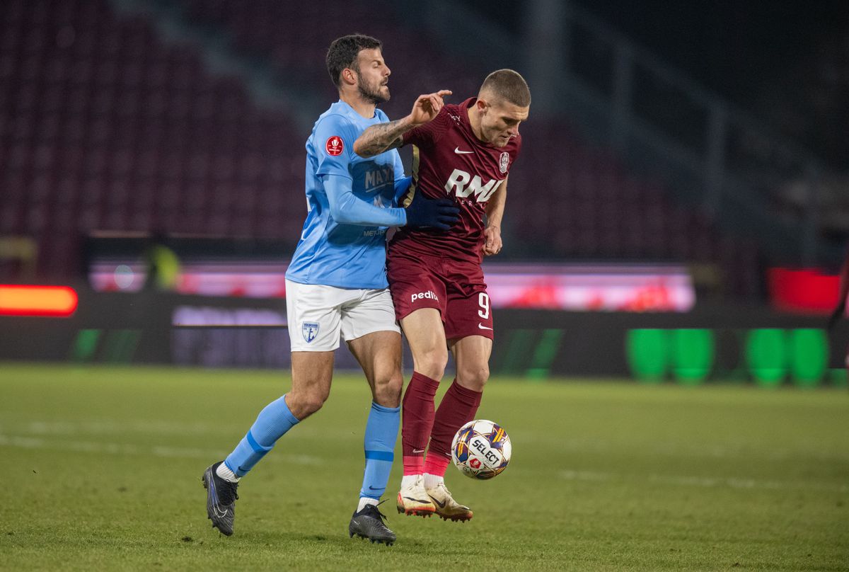 FOTO CFR Cluj - FC Voluntari 29.01.2024