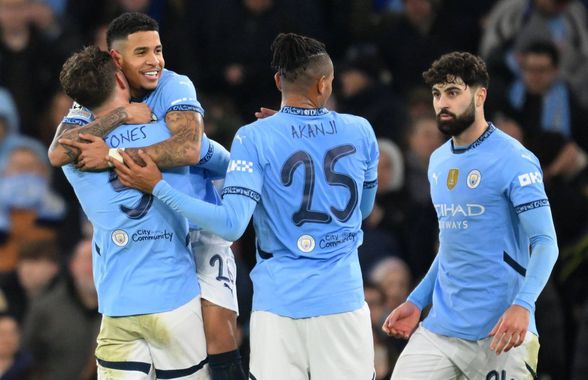 Manchester City a tremurat teribil în Liga Campionilor, dar a produs remontada în repriza a doua » Brugge se califică și ea în play-off