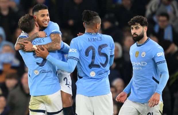 Manchester City a tremurat teribil în Liga Campionilor, dar a produs remontada în repriza a doua » Brugge se califică și ea în play-off
