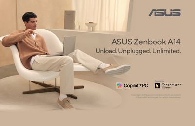 ASUS Zenbook A14 (UX3407): realizează lucruri mai mari cu un design mai ușor