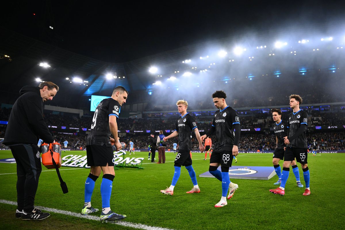 Manchester City a tremurat teribil în Liga Campionilor, dar a produs remontada în repriza a doua » Brugge se califică și ea în play-off