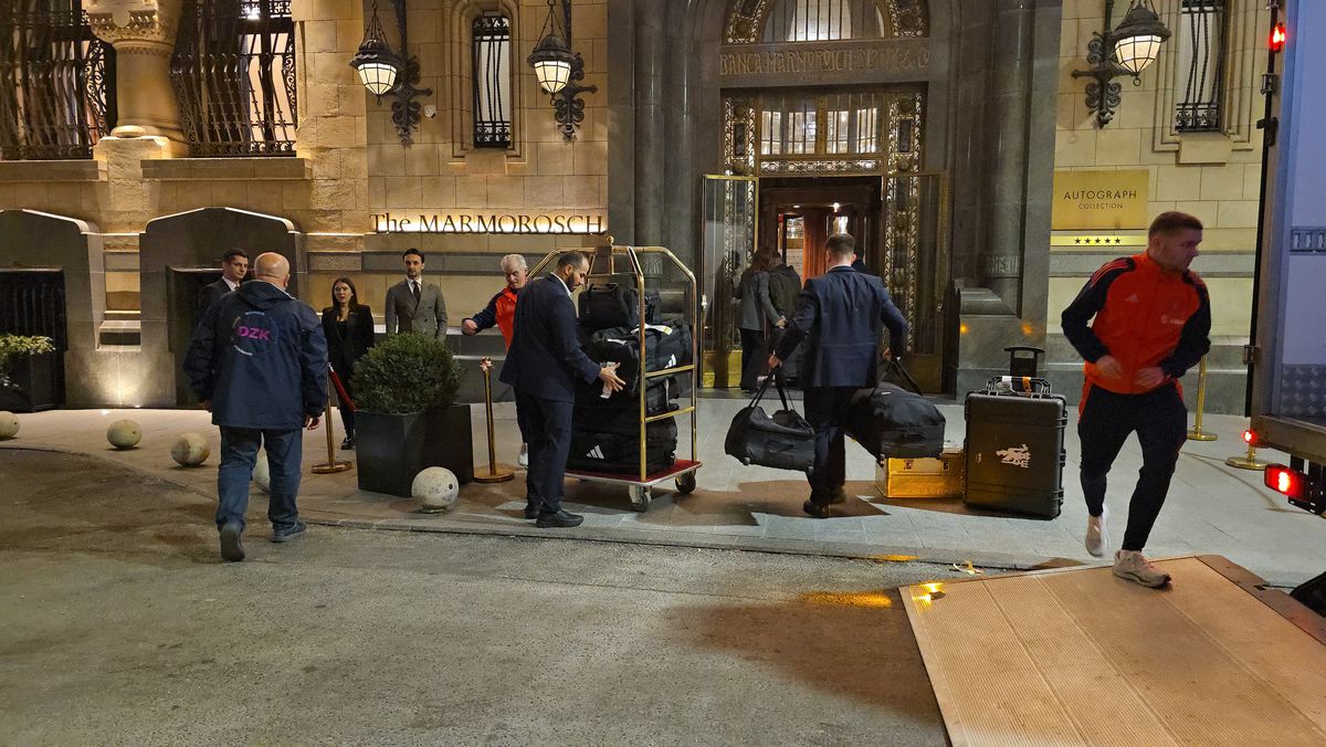 Manchester United a sosit la hotelul Marmorosch din București