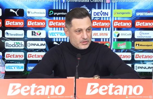 Mirel Rădoi a început mandatul la Craiova cu scuze: „Vreau să spun public” + „Clubul și-a dat seama că lucrurile nu funcționau”