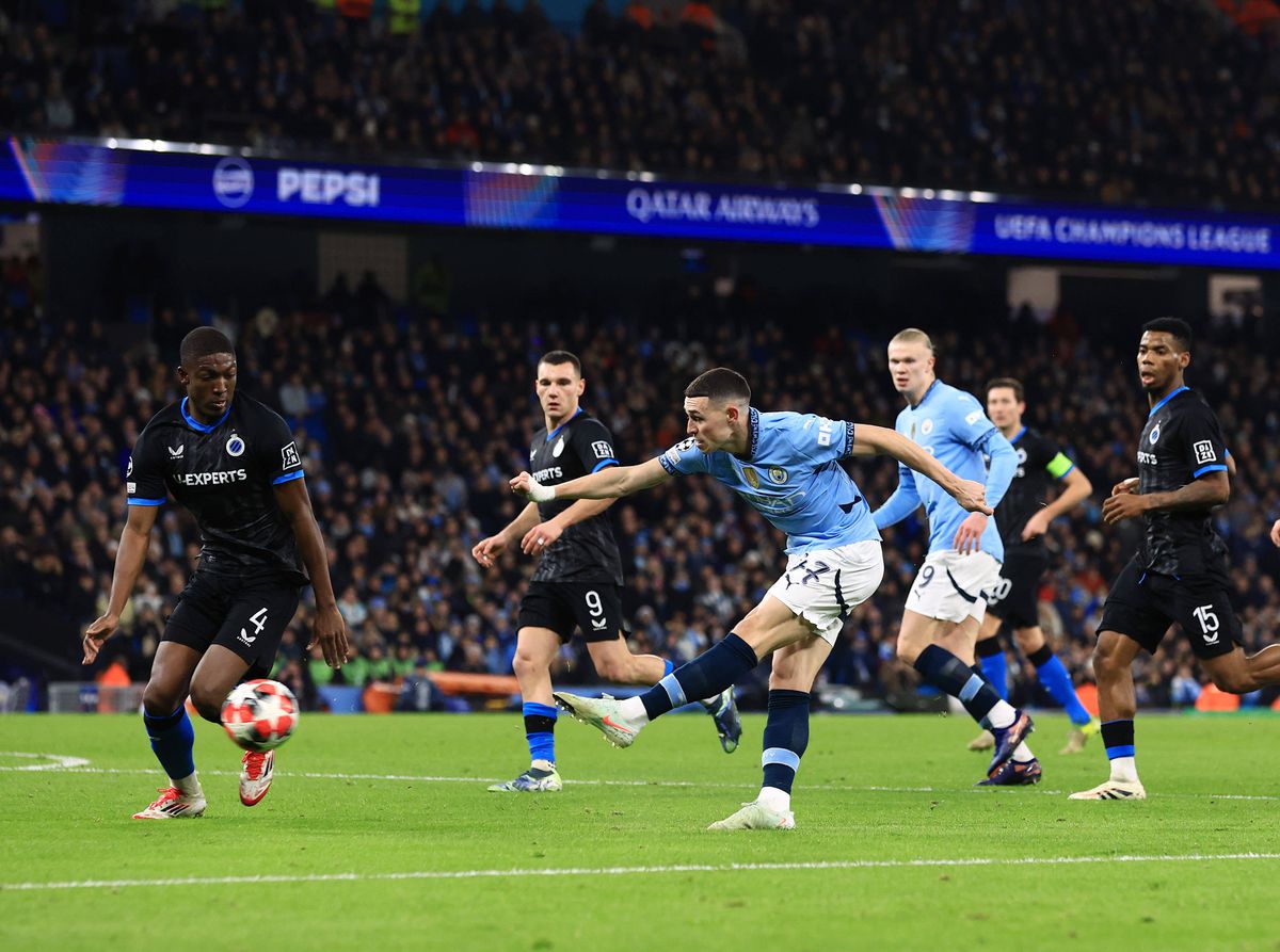 Manchester City - Club Brugge, etapa a 8-a din Liga Campionilor